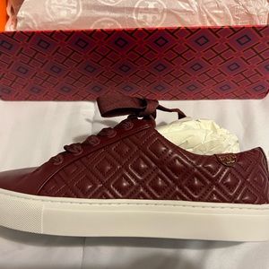 Tory Burch quilted leather sneakers 7.5